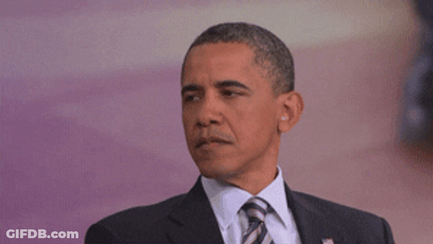 Barack Obama Rapid Blink Drowsy GIF