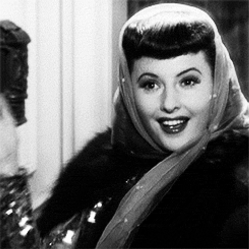 Barbara Stanwyck During 40S GIF