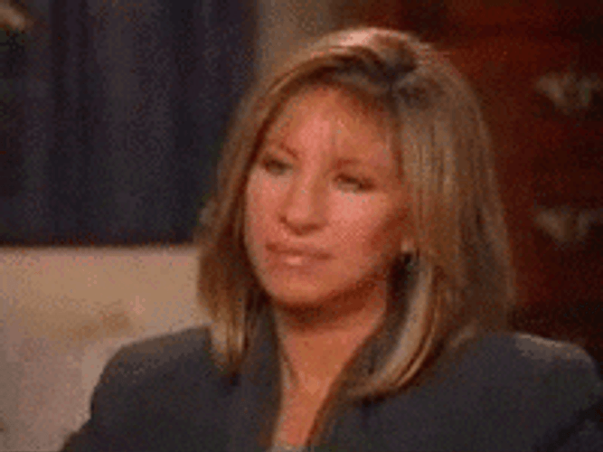 Barbara Streisand Yawn GIF