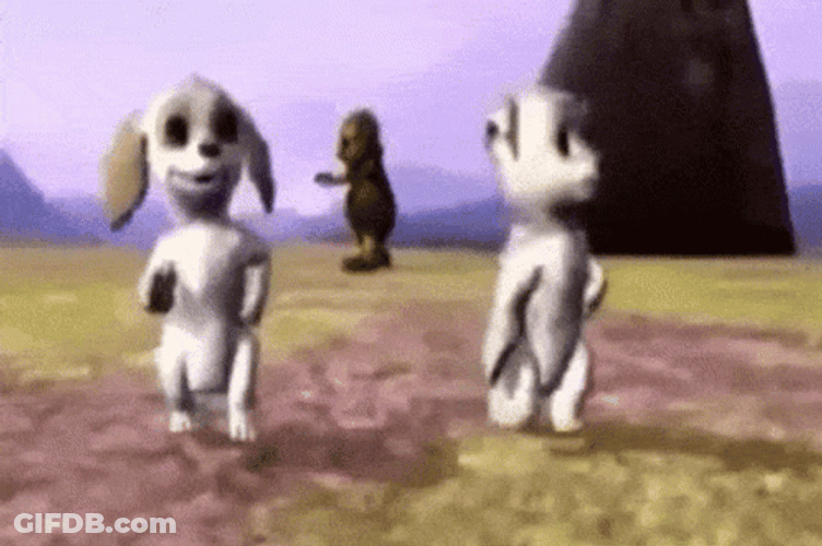 Barbie And Diamond Castle Dog Dancing GIF