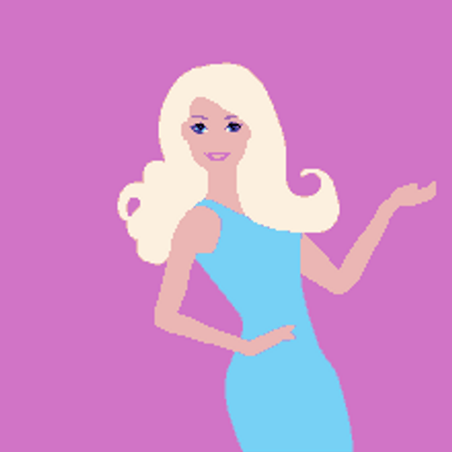 Barbie Doll Fashion Dress GIF