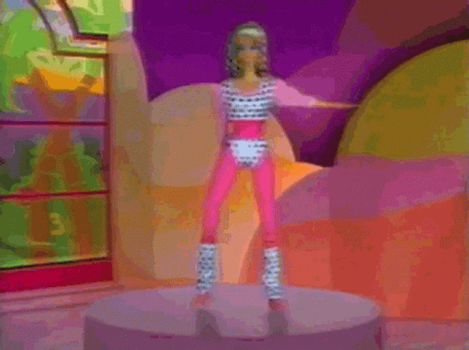 Barbie Getting Fit GIF
