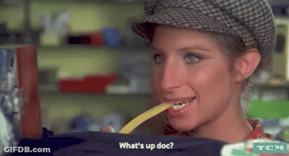 Barbra Streisand Whats Up Doc GIF