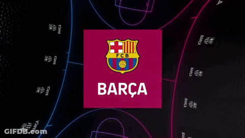 Barcelona And Arca Soccer Poster GIF