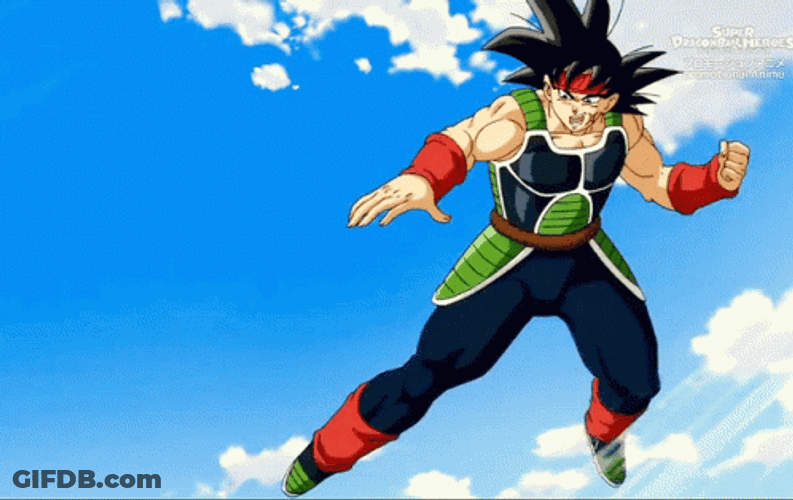 Bardock Attack GIF