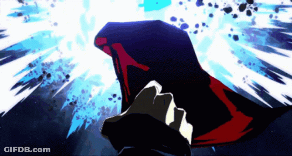 Bardock Hands GIF