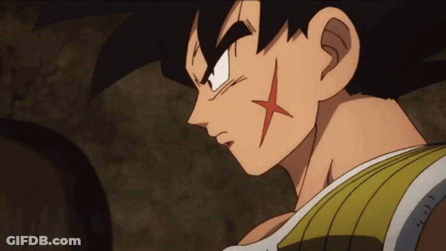 Bardock Nodding GIF