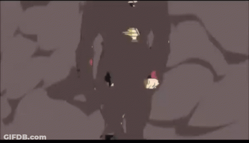 Bardock Walk GIF
