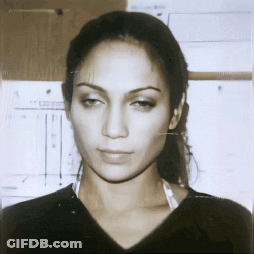 Bare Jlo No Make Up GIF