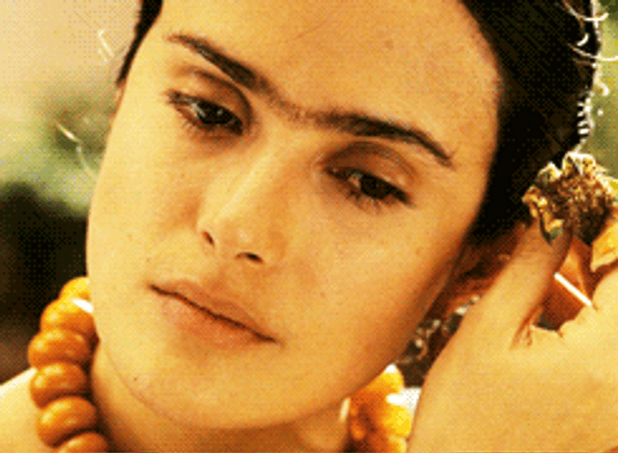 Bare Salma Hayek Frida Kahlo GIF