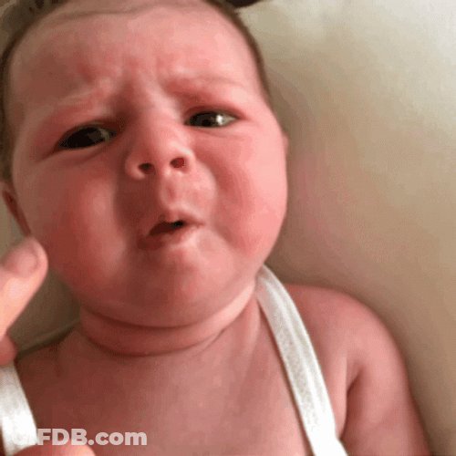 Barf Cute Baby Heaving GIF