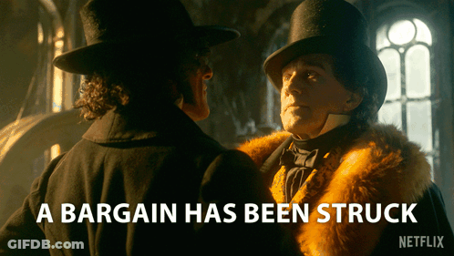 Bargain Struck Netflix GIF