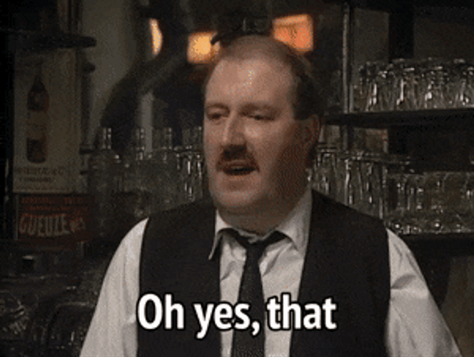 Barista Guy Oh Yes GIF