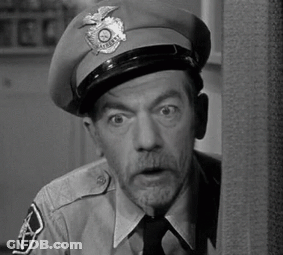 Barney Fife Eavesdropping GIF