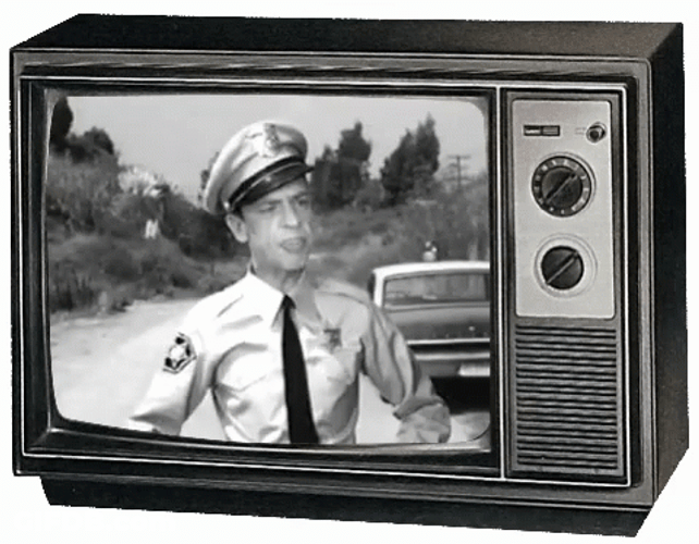 Barney Fife On A TV GIF
