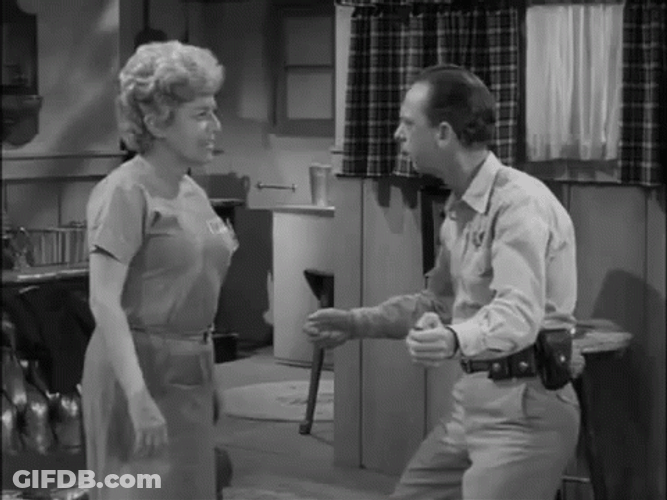 Barney Fife Romantic Dance GIF
