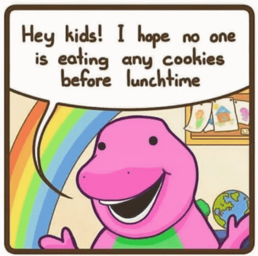 Barney Meme Good Bear GIF