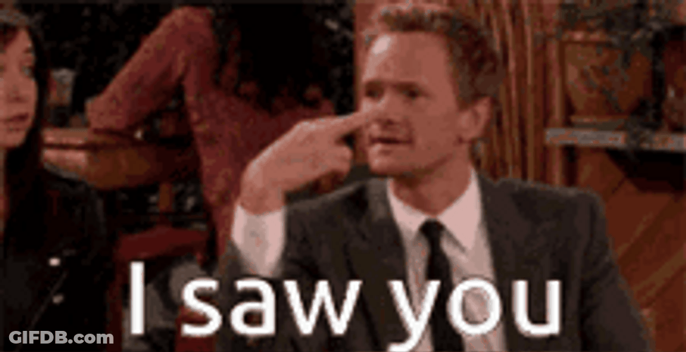 Barney Stinson I See You GIF