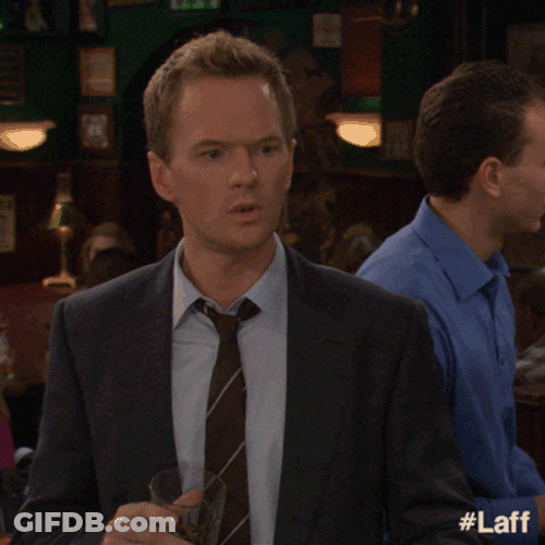 Barney Stinson Raise Hand GIF