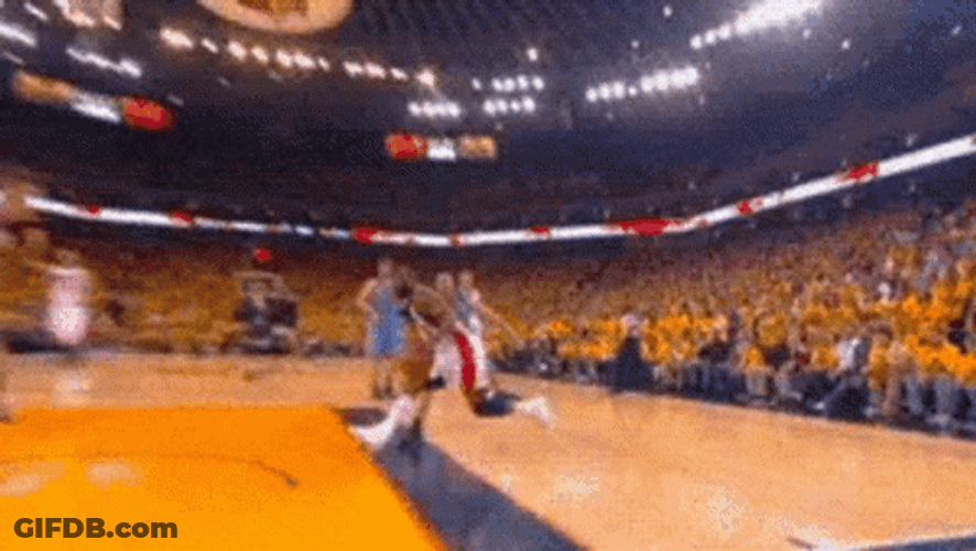 Baron Davis Poster Dunk GIF