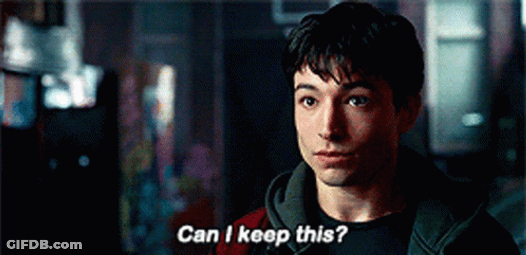Barry Allen Ezra Miller The Flash Justice League GIF