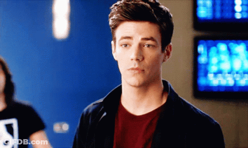 Barry Allen Grant Gustin Shoulder Shrug I Don’t Know GIF