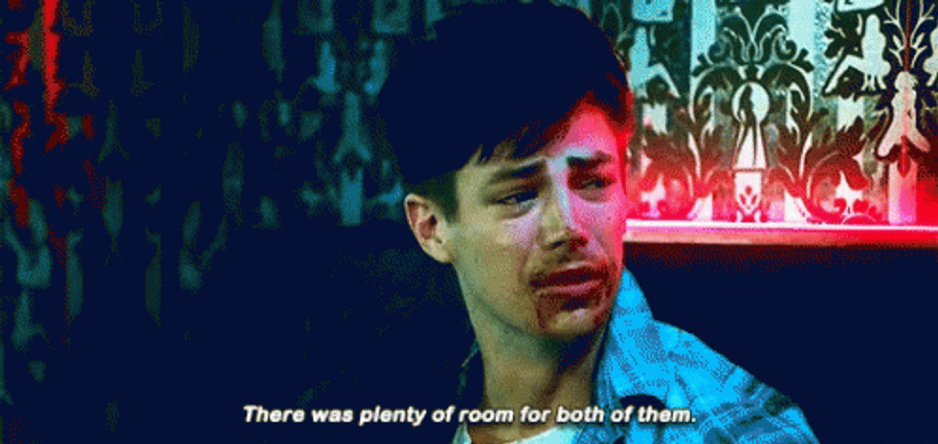 Barry Allen The Flash Crying Drunk Titanic GIF