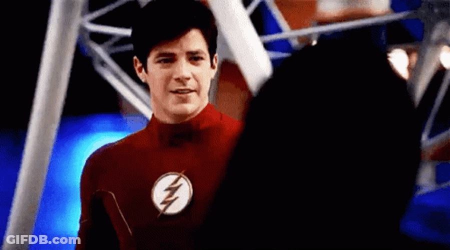 Barry Allen The Flash Iris West-Allen I Miss You Hug GIF
