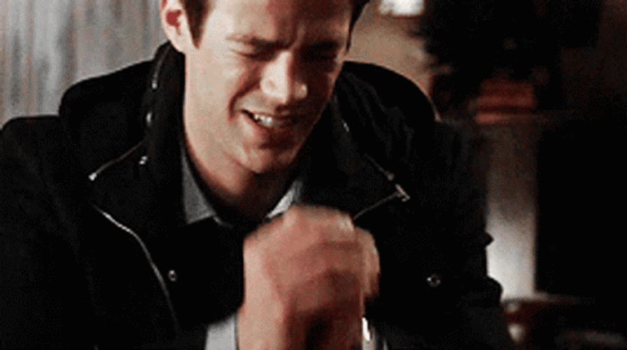 Barry Allen The Flash Sad Crying Hitting Forehead GIF