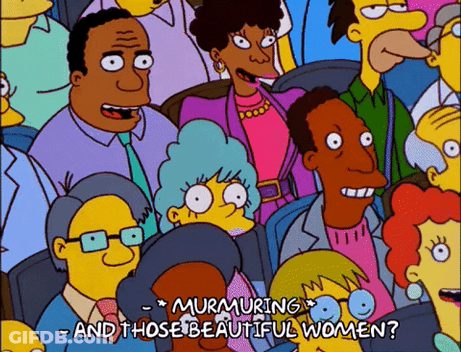 Bart Simpson Beautiful Women In The World GIF