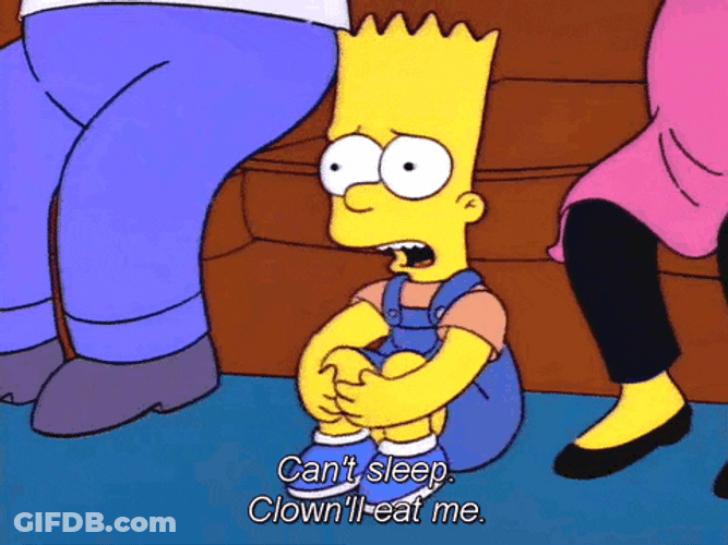 Bart Simpson Complaining Cant Sleep GIF