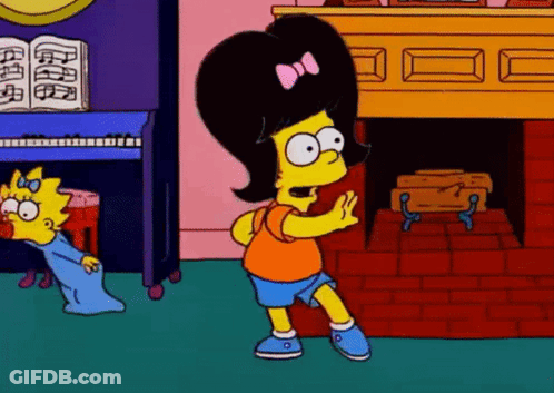 Bart Simpson File Sharing Made Possible Not 2010 GIF