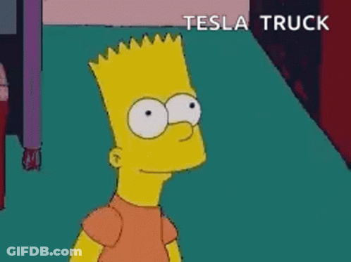Bart Simpson From The Simpsons Is Standing Next To A Cake That Says At Least You Tried . GIF