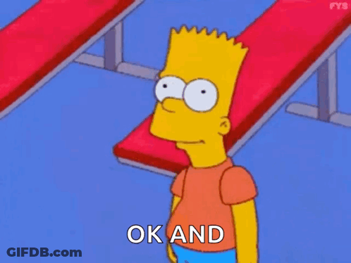 Bart Simpson Giving Thumbs Up GIF