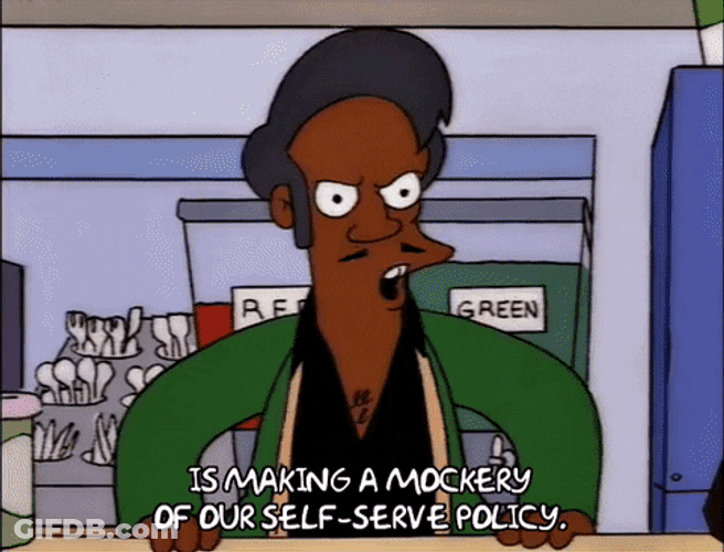 Bart Simpson Greedy On Ice Cream GIF