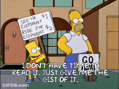 Bart Simpson Holding Sign See Elephant Ride Elephant GIF