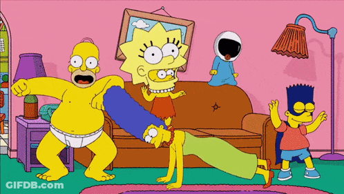 Bart Simpson Looking At Book Asking Quando GIF
