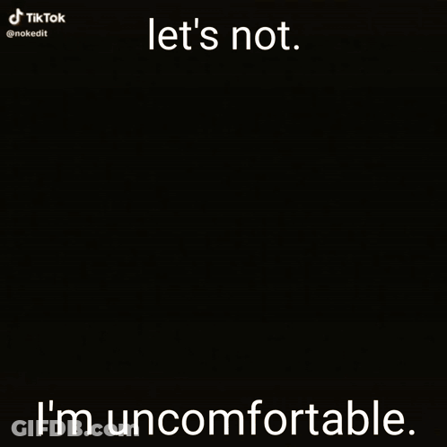 Bart Simpson Says Let 'S Not I 'M Uncomfortable On A Tiktok Video GIF