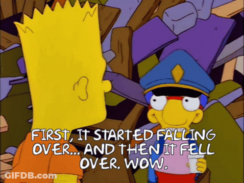 Bart Simpson Talking To Police Officer GIF