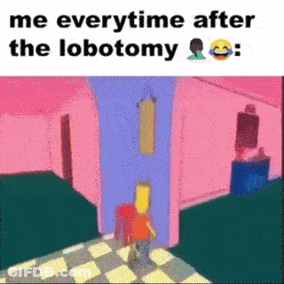 Bart Simpson Walking Down Hallway Me Everytime After The Lobotomy GIF