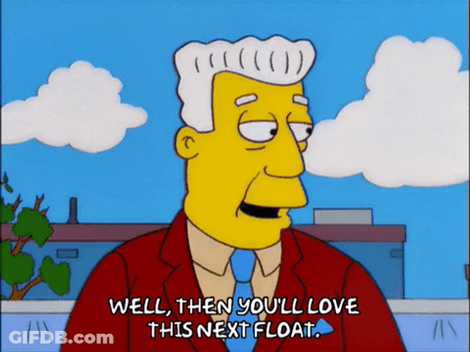 Bart Simpson Well Then You'll Love Next Float GIF