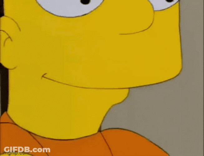 Bart Simpsons Testing Explosion GIF