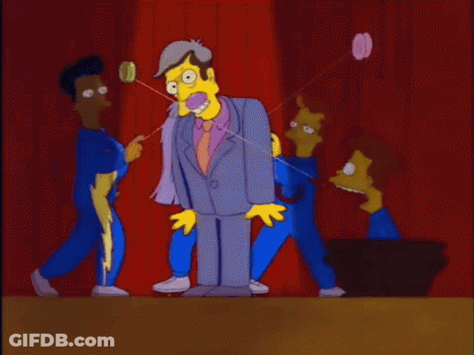 Bart The Lover Yoyo Back Up Dancing GIF