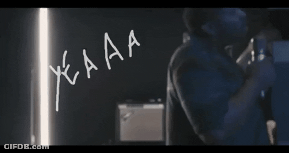 Bartees Strange Yea Singing On GIF