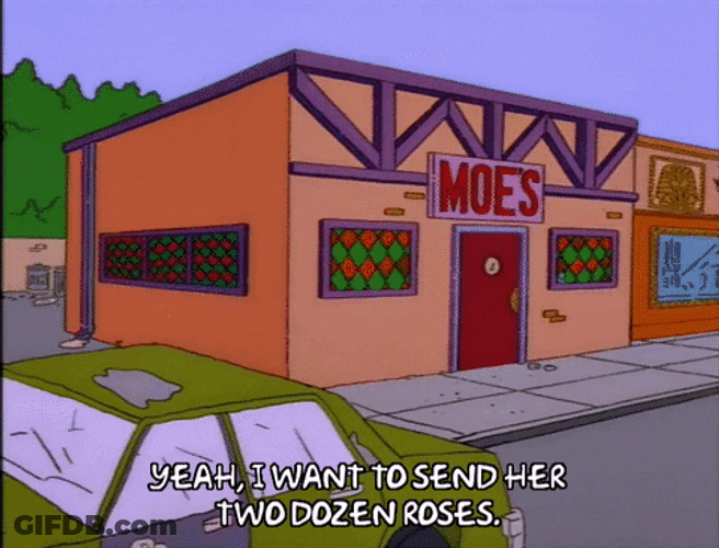 Bartender Moe On Phone GIF