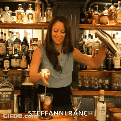 Bartender Pouring Drink GIF
