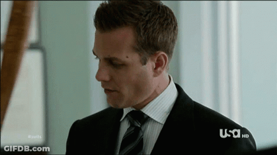Baseball Bat Harvey Specter GIF