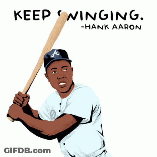 Baseball Bat Keep Swinging GIF