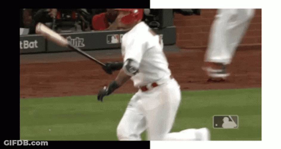 Baseball Bat Toss Of Excitement GIF