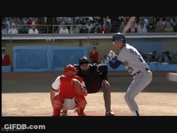 Baseball Batter Wearing Number 89 GIF